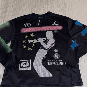 NWT Homme Femme Jazz Graphic Tee (Size M but fits like L)